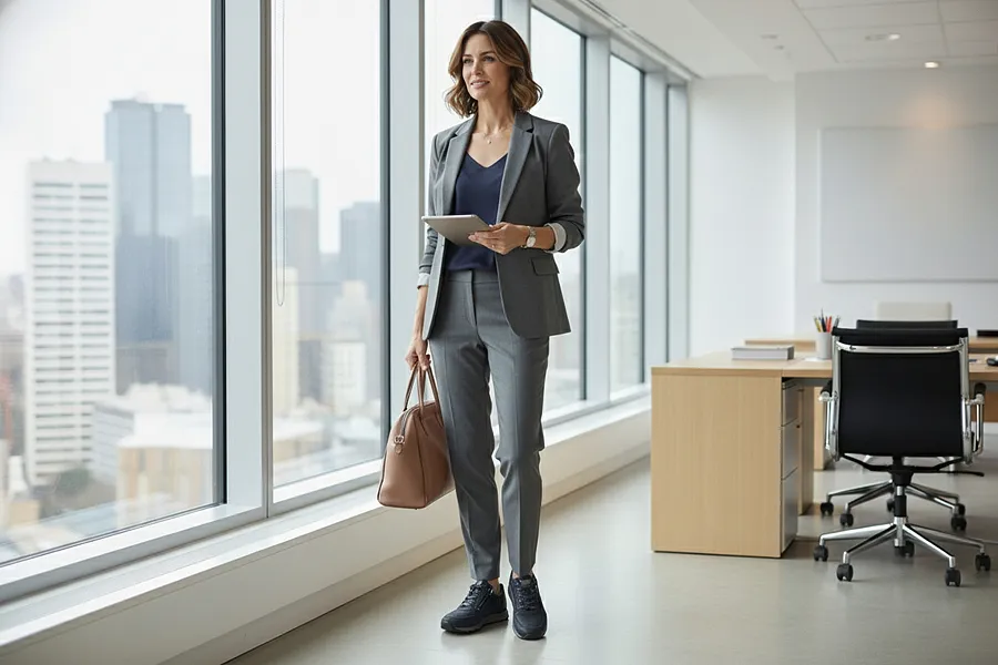 Sneakersy damskie - nowoczesny profesjonalizm