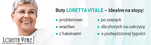 Buty Loretta Vitale Comfort Medical na szerokie stopy z haluksami - Sklep NeptunObuwie.pl