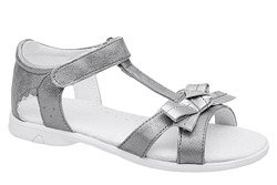 Sandałki dla dziewczynki KORNECKI 4525 Grafitowe