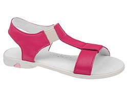 Sandałki dla dziewczynki KORNECKI 3737 Fuksja Różowe