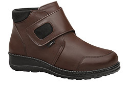 Botki AXEL Comfort 1726 H Brązowe na Haluksy