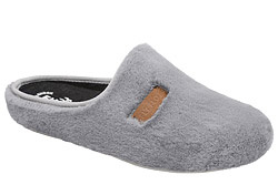 Kapcie FLY FLOT 91 X93 IZ Popielate Pantofle domowe Ciapy