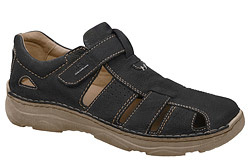 Półbuty Sandały JOSEF SEIBEL 24404 Liam 04 H Czarne