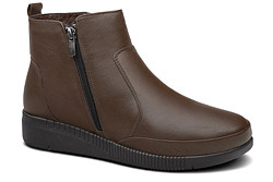 Trzewiki Botki NEPTUN NCS-1005-02H Brązowe na Haluksy