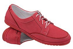 Sneakersy Półbuty NIK 05-0188-004 Amarantowe