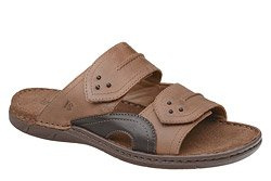 Klapki JOSEF SEIBEL 43207 Paul 07 Brązowe