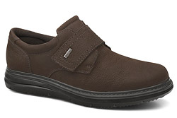 Półbuty IMAC 851319 Brązowe IMAC-TEX Extra Wide na rzepy