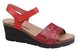 Sandały Dr Brinkmann 711009-4 Czerwone Mix