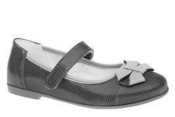 Balerinki na rzepy KORNECKI 3892 Popielate