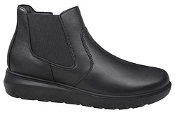 Trzewiki Botki IMAC 856370 H Czarne na Zamek Extra Wide