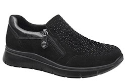 Półbuty IMAC 856490 H Czarne Extra Wide na zamek