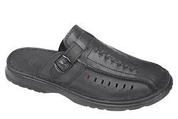 Buty Klapki ŁUKBUT 954 Czarne