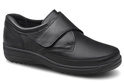 Półbuty COMFORTABEL 940380-01 H Czarne na Haluksy