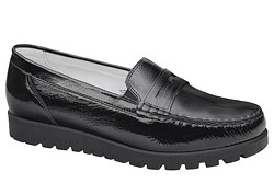 Mokasyny WALDLAUFER 549002 H Hegli Czarne