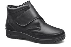 Botki COMFORTABEL 990223-01 H Czarne ocieplane na Haluksy