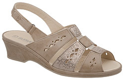 Sandały SUAVE Comfortable 710231-08 Beżowe