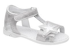 Sandałki dla dziewczynki KORNECKI 6304 Srebrne