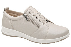 Półbuty CAPRICE 9-23752-131 H Perłowe Kremowe onAIR Insole