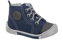 Trzewiki KORNECKI 3343 Granatowe Skóra nieocieplane