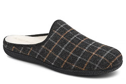 Kapcie SANITAL FLEX LC11664X H Grafitowe Pantofle domowe Ciapy