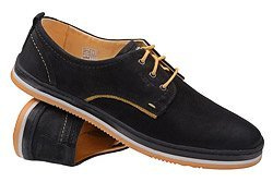 Półbuty KRISBUT 4604-4-1 Czarne Sneakersy