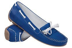 Mokasyny SIMEN 6939 Kobaltowe