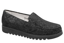 Mokasyny WALDLAUFER 926501 184 H Habea Czarne