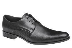 Półbuty wizytowe CONHPOL C-5542-282 Czarne