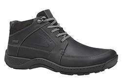 Botki Trzewiki zimowe JOSEF SEIBEL 17568 Nolan 54 Czarne ocieplane