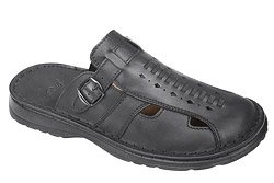 Buty Klapki ŁUKBUT 965 Czarne