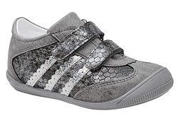 Sneakersy Półbuty KORNECKI 4869 Popielate na rzepy