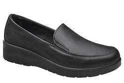 Półbuty Mokasyny IMAC 856030 H Czarne wsuwane Extra Wide
