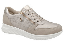 Półbuty Sneakersy IMAC 556040 H Taupe Złote Extra Wide