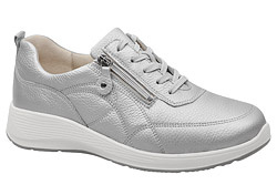 Półbuty WALDLAUFER 698001 163 K Kalea-Soft Srebrne