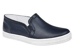 Półbuty wsuwane Slip-On KORNECKI 3909 Granatowe