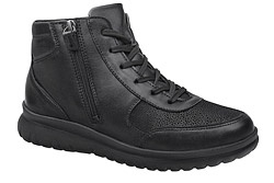 Trzewiki Botki COMFORTABEL 990385-01 Czarne ocieplane na Haluksy