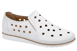 Komfortowe Półbuty LORETTA VITALE 569 Białe