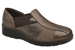 Półbuty IMAC 655500 H Miedziane Brązowe wsuwane Extra Wide