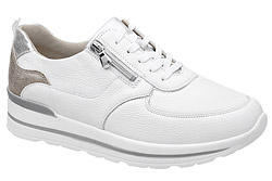 Półbuty WALDLAUFER 807M01 503 M Sarah-Soft Białe
