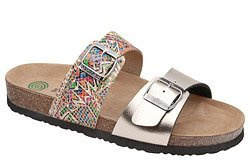 Klapki Dr Brinkmann 700067-82 Złote Multi