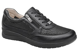 Półbuty CAPRICE 9-23723-019 H Czarne Stretch onAIR Insole