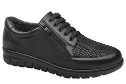 Półbuty COMFORTABEL 950588-01 K Czarne na Haluksy