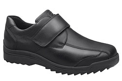 Półbuty WALDLAUFER K13302 K Kai-Soft Stretch Czarne na rzepy