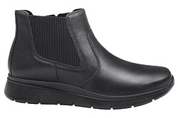 Botki IMAC 456000 H Czarne na Zamek Extra Wide