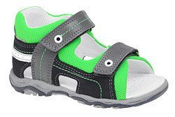 Sandałki na rzepy BARTEK 81848-0G5 Multikolor