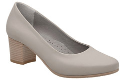 Czółenka na obcasie AXEL Comfort 1666 Beżowe