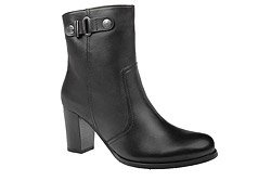 Botki VERONII 3578 Czarne ocieplane Kornecki