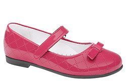 Balerinki na rzepy Lakierki KORNECKI 4431 Pink Różowe
