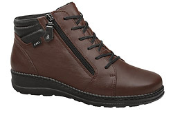 Botki AXEL Comfort 4356 H Brązowe na Haluksy