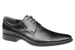 Półbuty wizytowe CONHPOL C-1736-375 Czarne